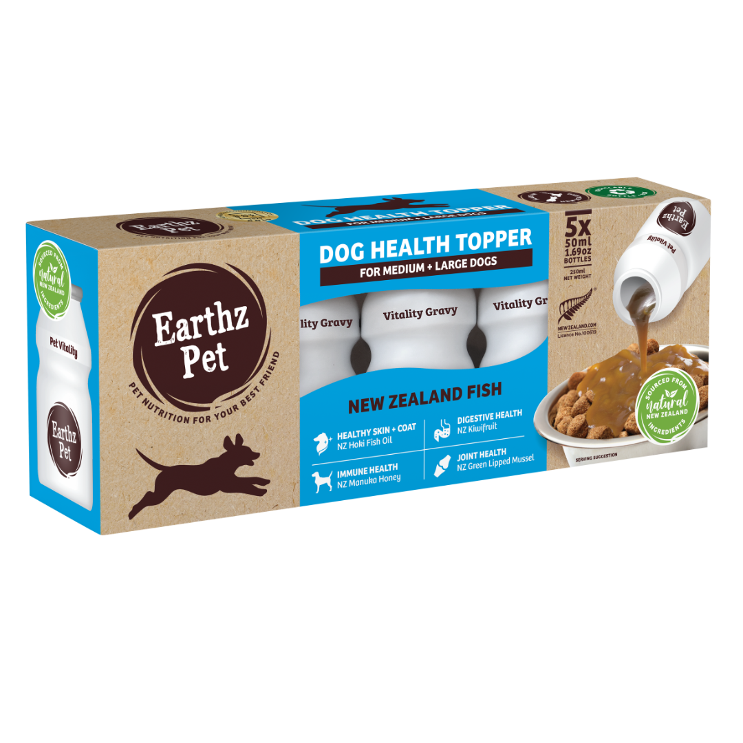 Dog Health Topper Fish Large Dog Health Topper Fish Large